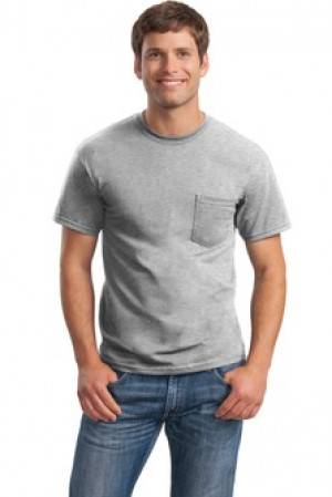 Gildan® - DryBlend® 50 Cotton/50 Poly Pocket T-Shirt